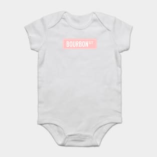 Bourbon st pink Baby Bodysuit